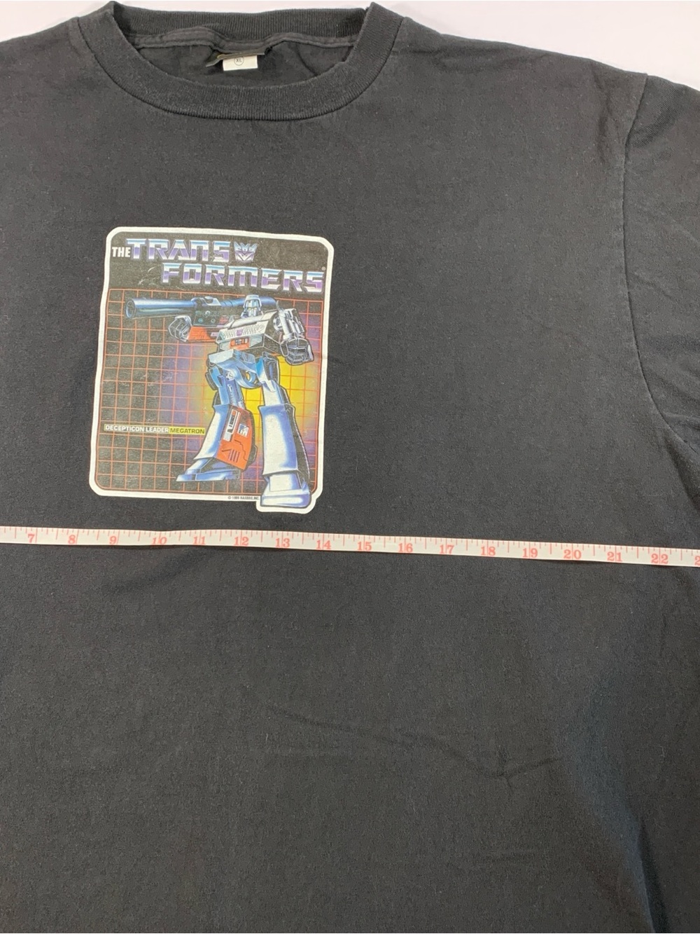 Vintage 90s Transformers Decepticon Megatron T-shirt XL Changes Single Stitch - Picture 5 of 9